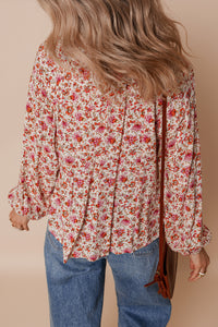 Floral Button Up Top