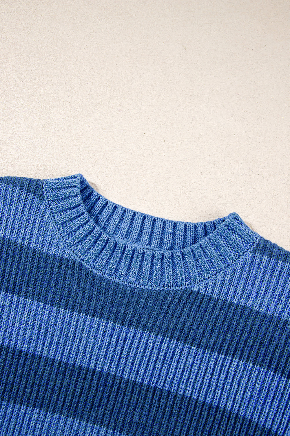 Blue Striped Sweater