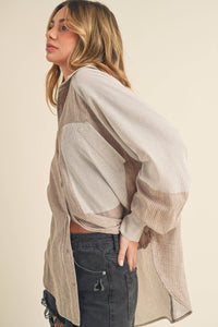 Shia Button Up Top