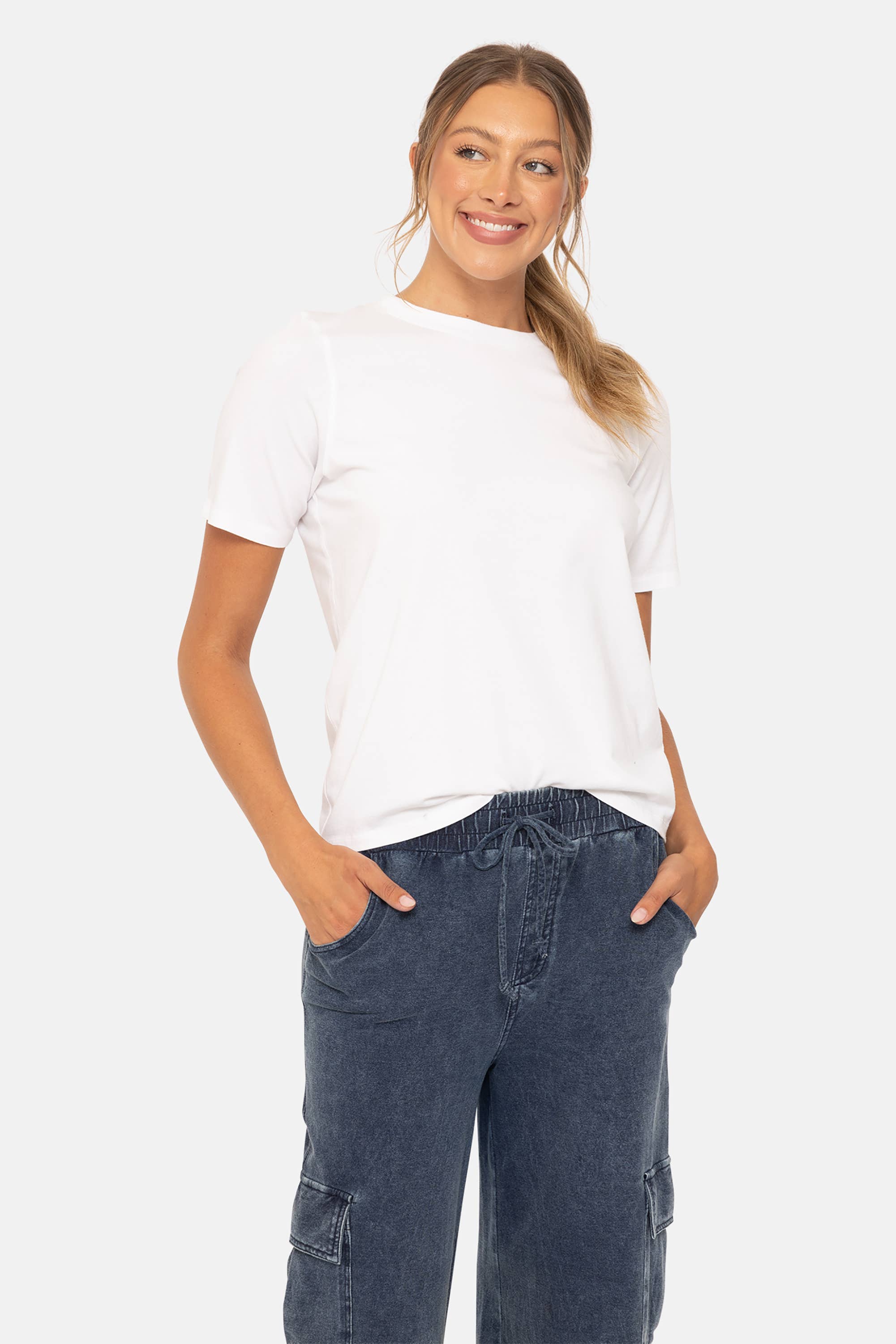 Classic Boxy Fit Tee - Asst. Colors