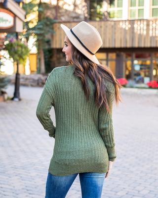 $20.00 SALE - G&L - Slouchy Knit Button Cardi