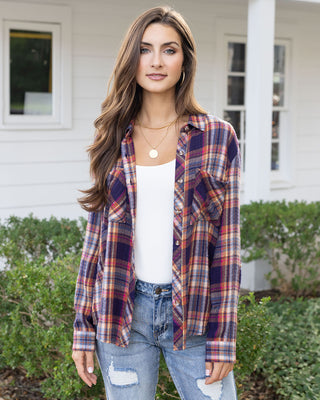 G&L - Favorite Button Up Plaid (Asst. Colors)