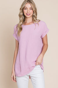 $20.00 SALE - Slub Knit Top - Asst. Colors